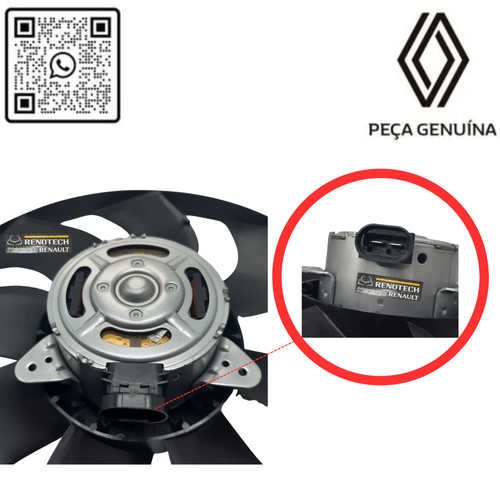 RN 02727R ELETROVENTILADOR ESQUERDO MAIOR DO RADIADOR MASTER 2.3 13V M9T 2013 EM DIANTE 921202727R -3-